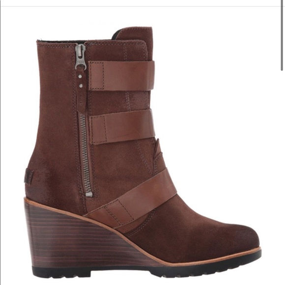SOREL WOMEN'S AFTER HOURS SUEDE BOOTIES - Picture 2 of 14